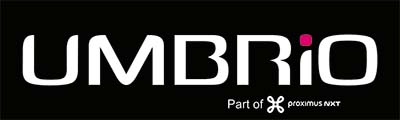 logo umbrio part of proximus nxt